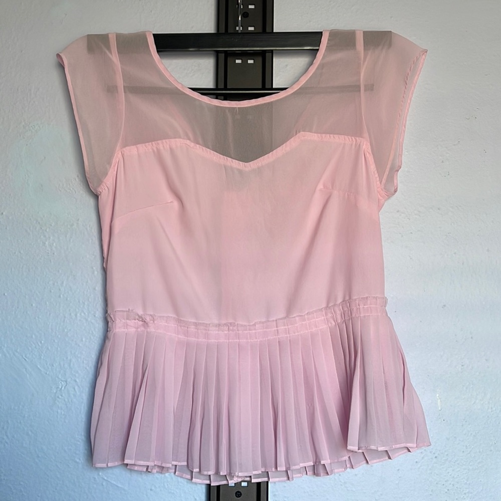 American Eagle Outfitters peplum top